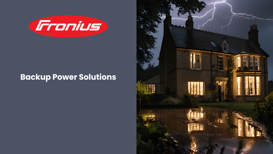 Fronius Backup Power Solutions