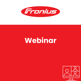 Fronius March Webinars: 6th, 11th, 13th and 24th March 2025